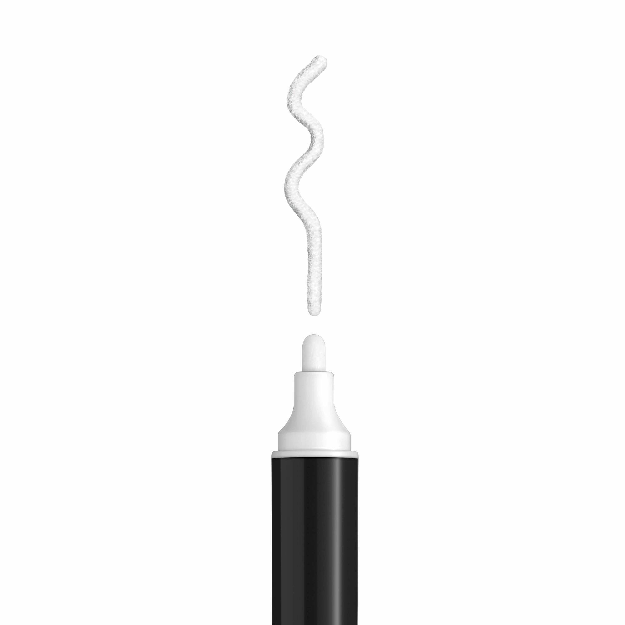 12 Pack: White Puffy Velvet Fabric Paint Marker by Make Market®
